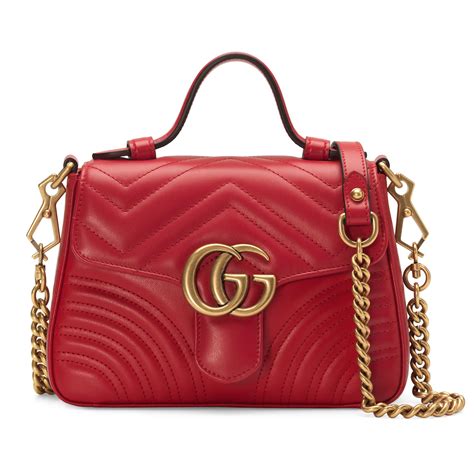 gucci small purse red